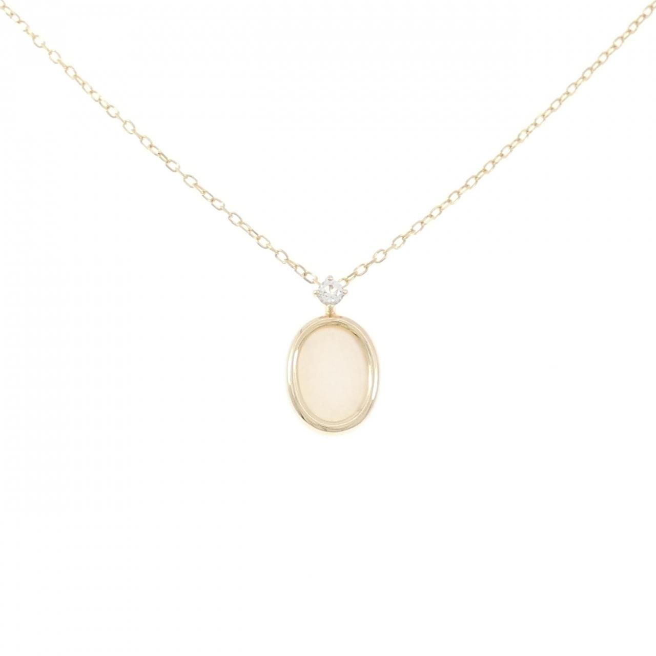 K10YG マザーオブパール ネックレス