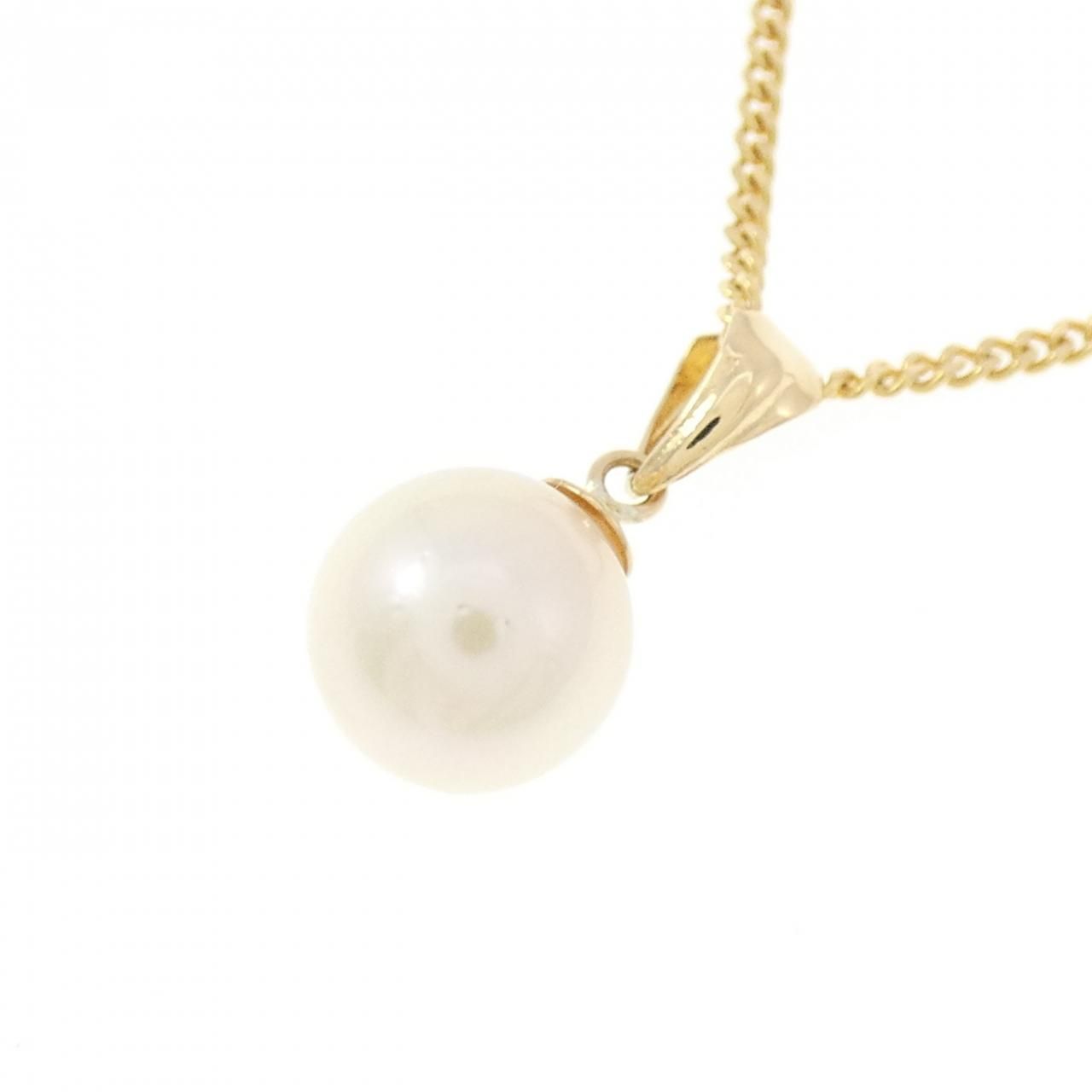  K 18 YG アコヤパール ネックレス 7.0 mm ネックレス アクセサリー