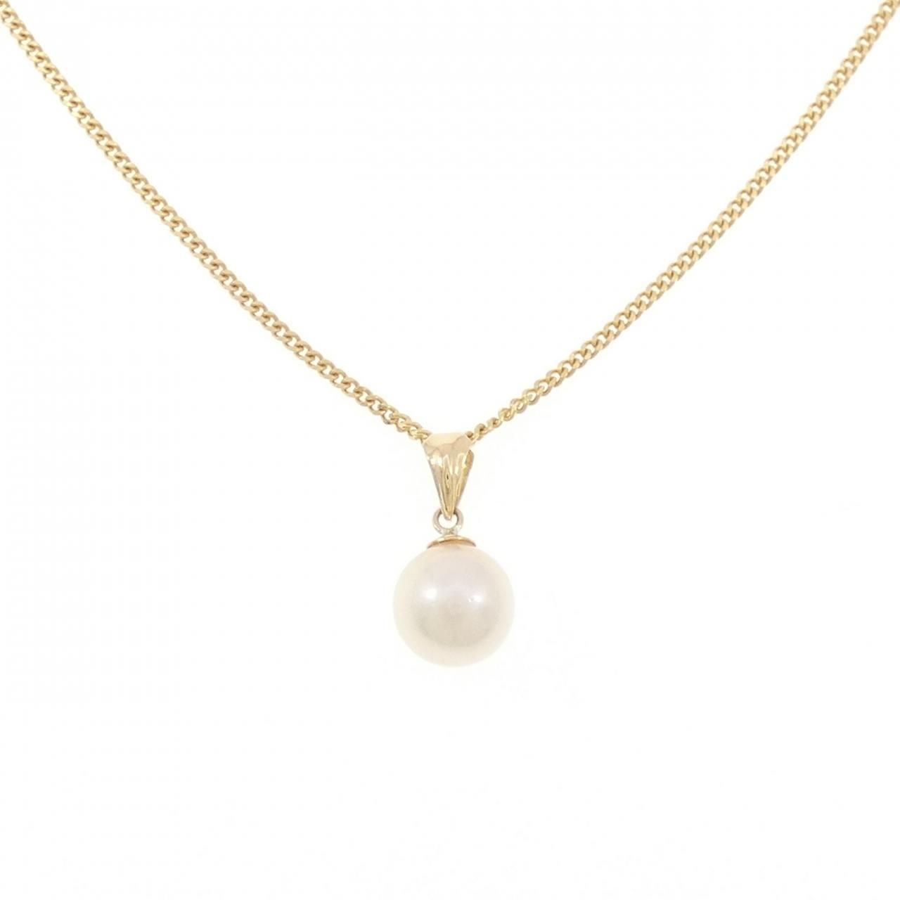 K18YG アコヤパール ネックレス 7.0mm