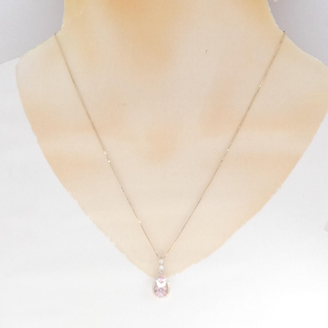 モルガナイト ネックレス