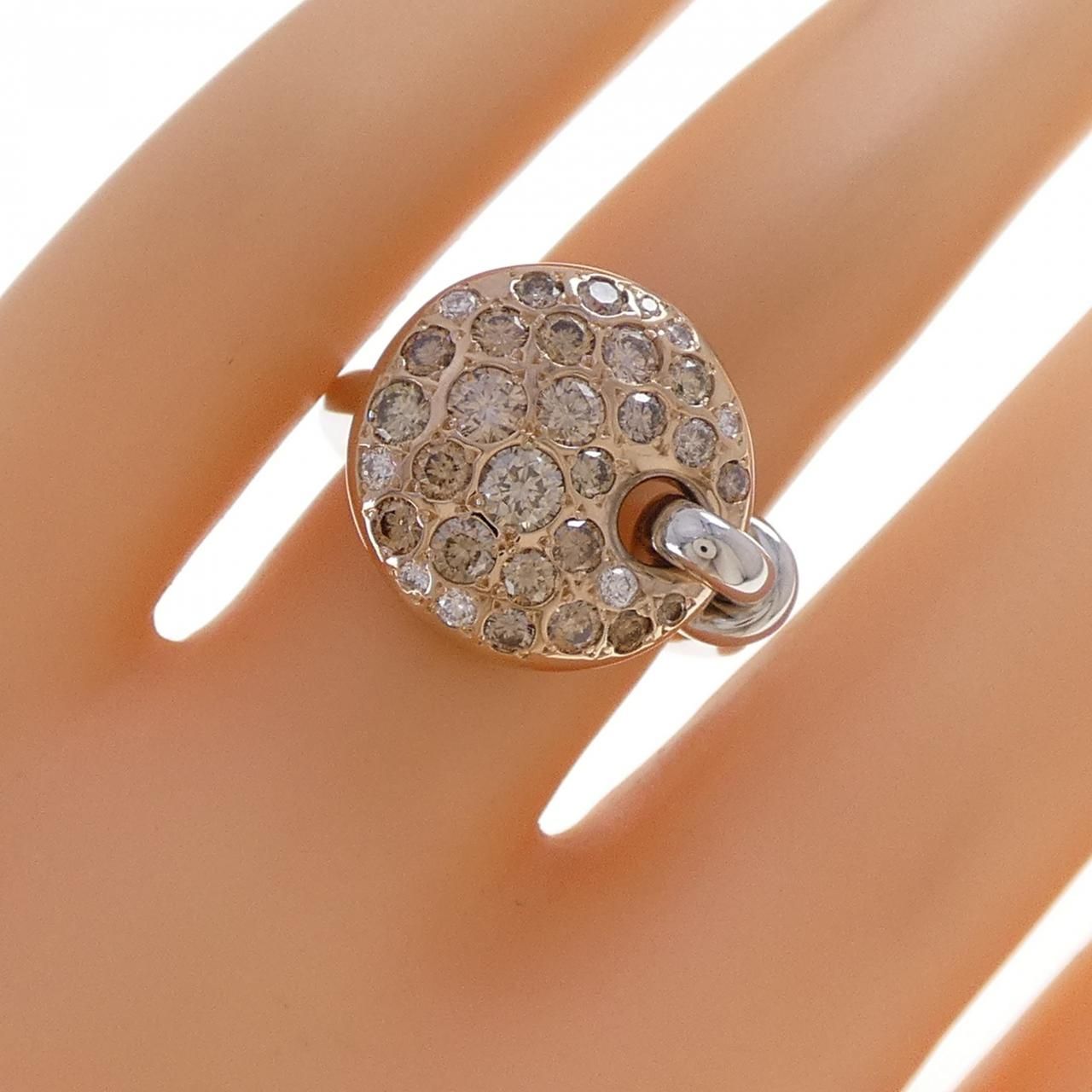 カシケイ メランジェ セッティング リング 1.00CT MERCADOAVALIA_COM_BR