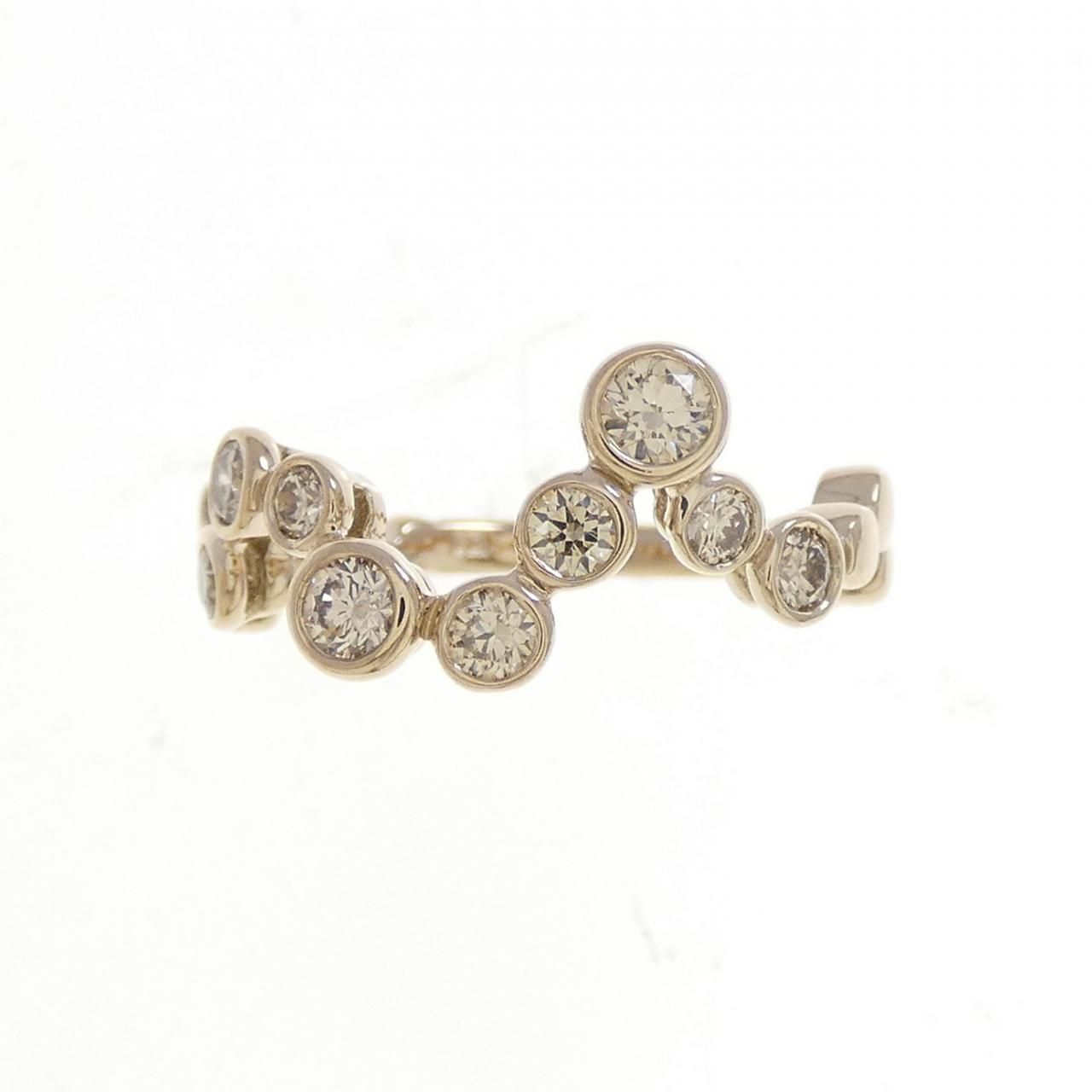 カシケイ ベゼル リング 0.40 CT