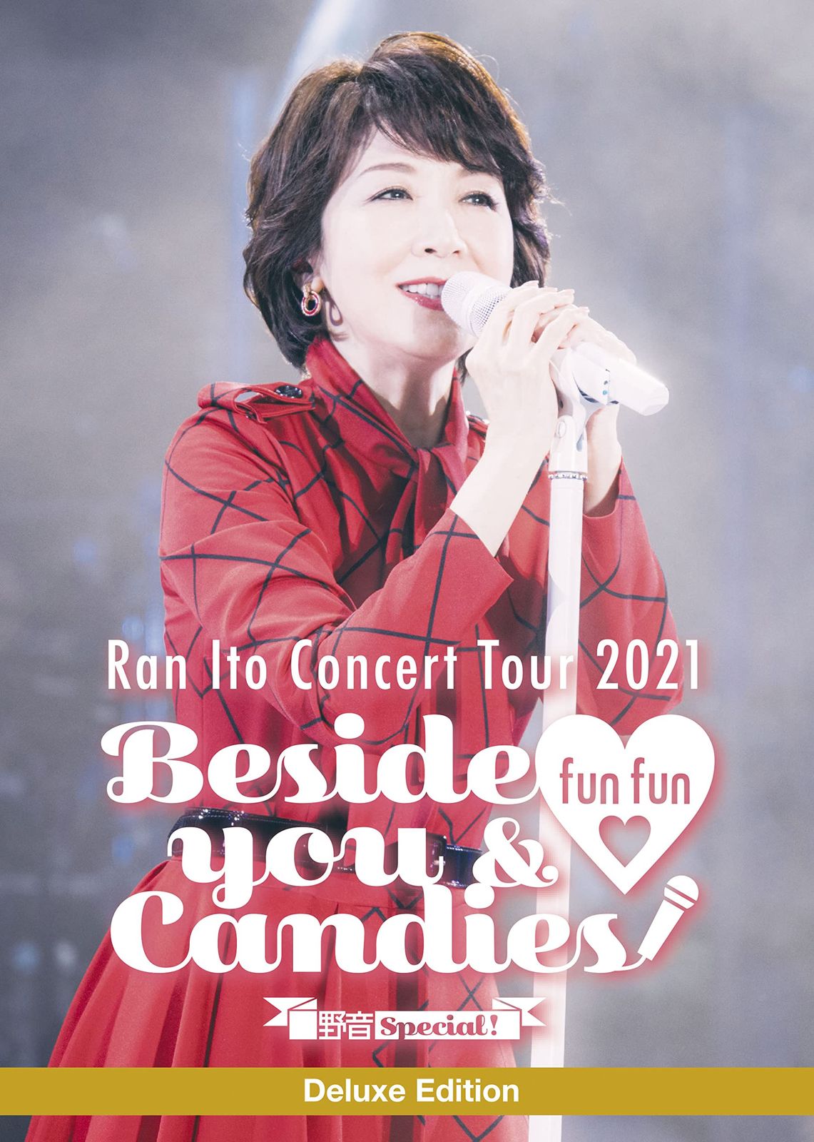 伊藤 蘭 コンサート ツアー 2021 Beside you - fun Candies! 野音Special! Deluxe Edition Blu-ray 2 CD 伊藤蘭 出演 形式
