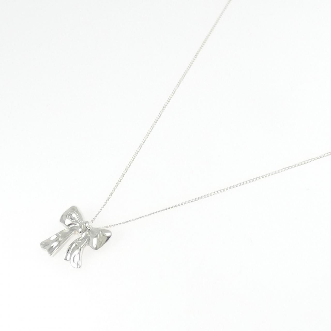 ヴィンテージ ティファニー ブルーボックスボウ ネックレス