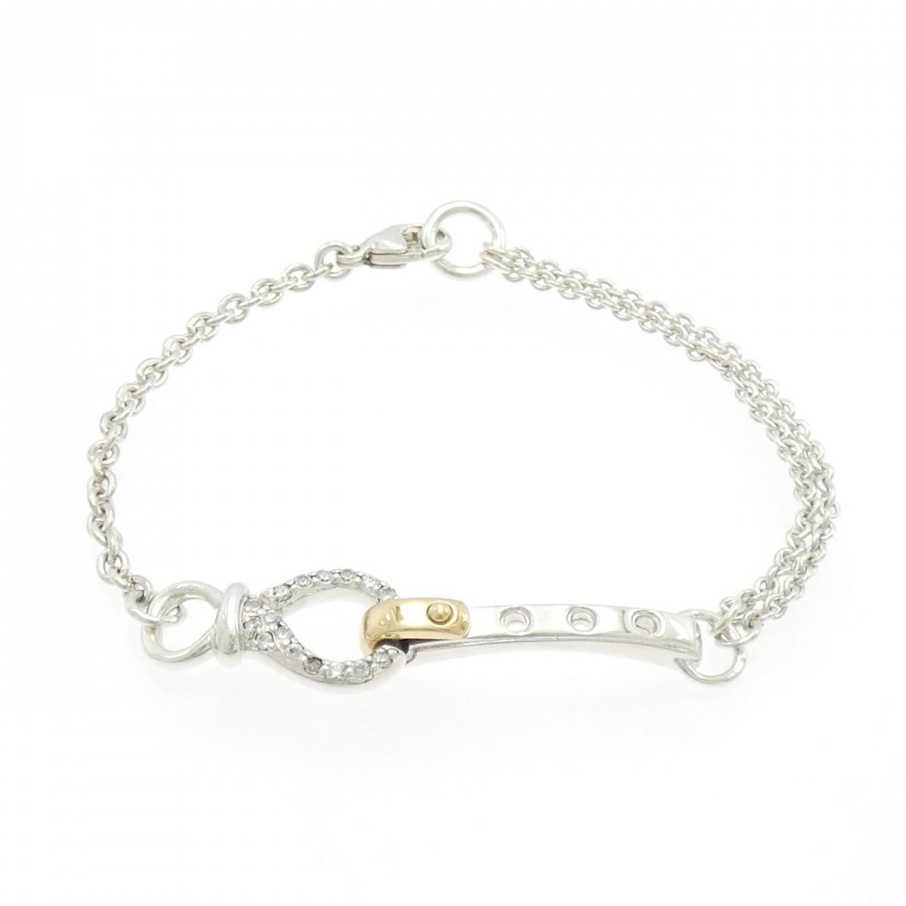 スタージュエリー 925/K18YG ブレスレット - メルカリ