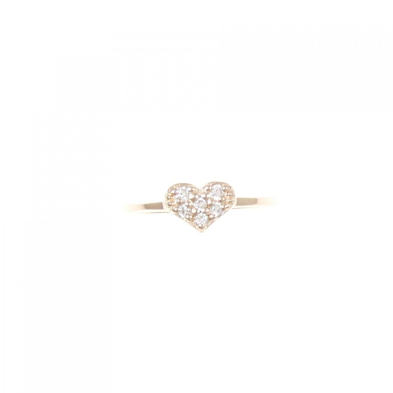 エテ ハート キュービックジルコニア リング