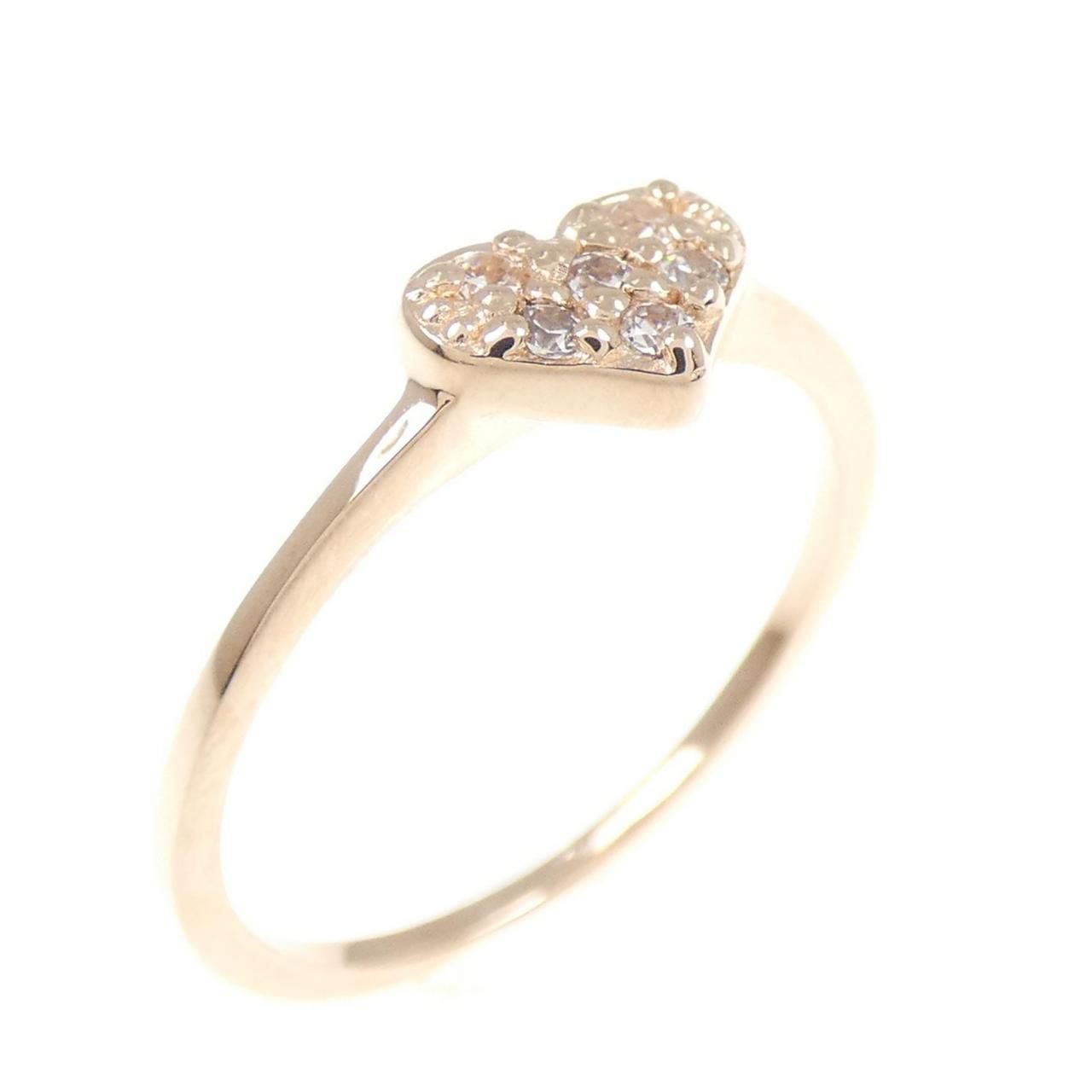 エテ ハート キュービックジルコニア リング