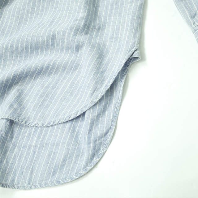  RRL ダブルアールエル バンド ストライプシャツワンピース 2 ミニワンピース ワンピース