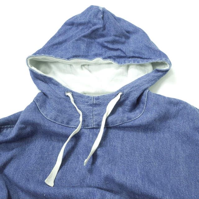 ATELIER BETON アトリエベトン 19SS 日本製 DENIM ANORAK デニムアノラックジャケット 191-09C 4 Indigo プルオーバー パーカー アウター【中古】【ATELIER BETON】 ATELIER BETON アトリエベトン 19SS 日本製 DENIM ANORAK デニム