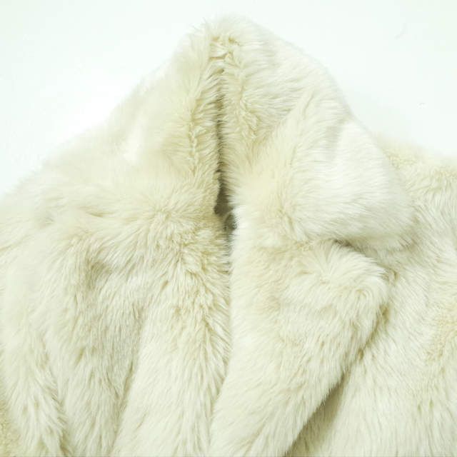 TOGA トーガ 15 AW フェイクファージャケット TA 52 FC 074 36 オフホワイト コート アウター g 8303 ロングワンピ その他 