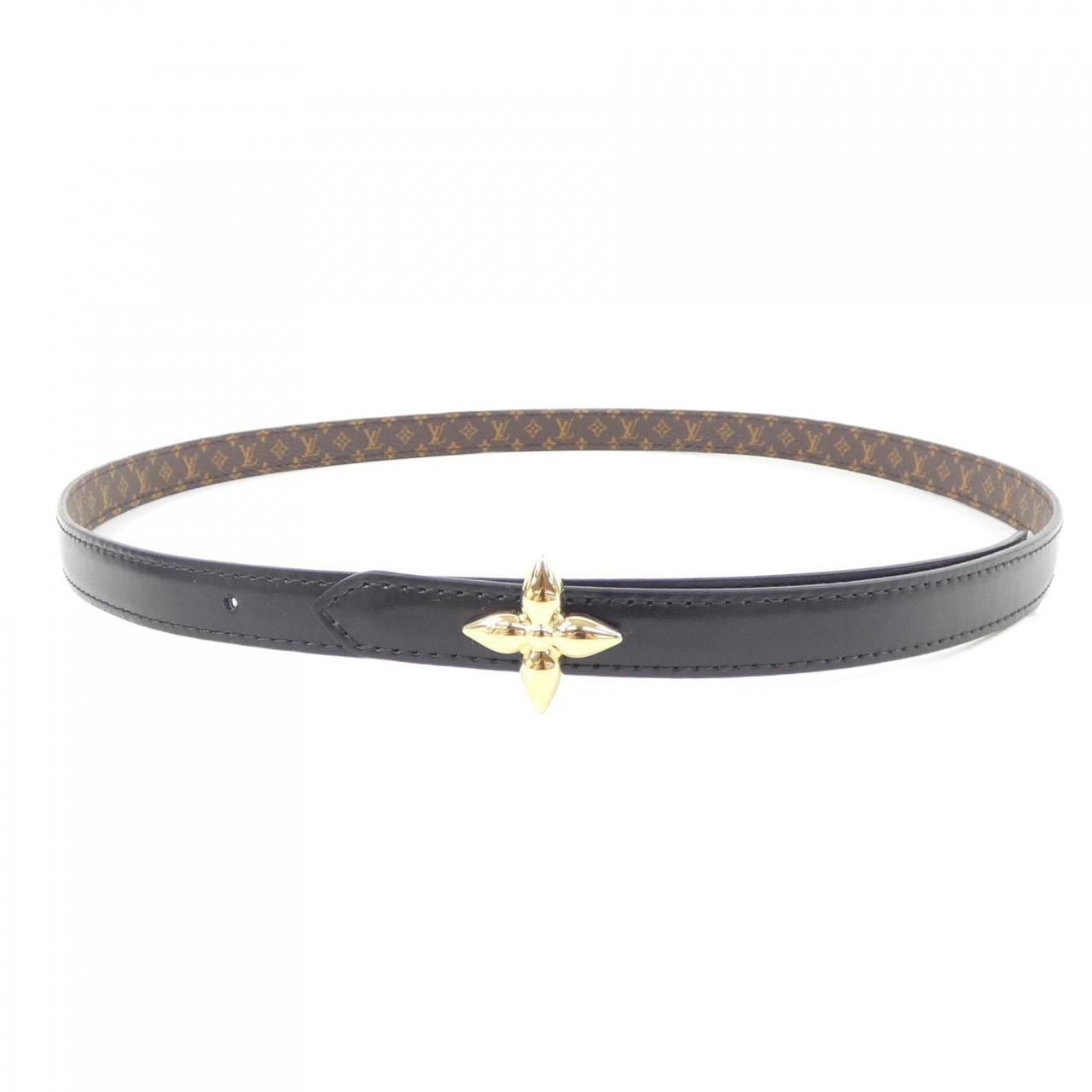 ルイヴィトン LOUIS VUITTON LVミニフラワーグラム 15 mm リバーシブル M 8796 BELT