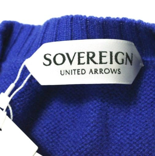 新品 SOVEREIGN ソブリン 21AW スコットランド製 Crew Neck Sweater 