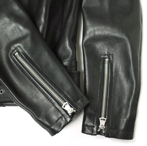 Drawer ドゥロワー 日本製 ラムレザー ダブルライダースジャケット