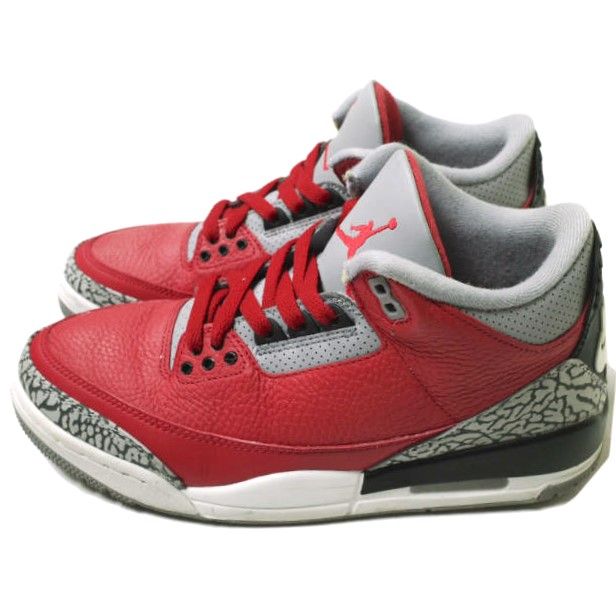 NIKE ナイキ AIR JORDAN 3 RETRO SE エアジョーダン 3 レトロ エディション CK5692-600 US8 26cm FIRE RED FIRE RED-CEMENT GREY ハイカット スニーカー シューズ