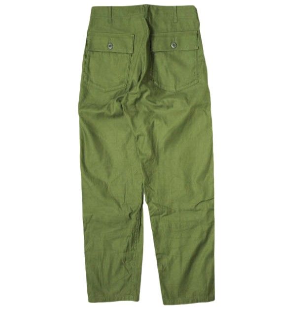 CIOTA シオタ スビンコットンバックサテンベイカーパンツ PTLM-110L 1 KHAKI ファティーグ ボトムス g20258