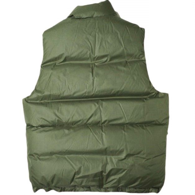 Unlikely アンライクリー 23AW Simple Down Vest シンプルダウンベスト U23F-06-0001 M OLIVE EPIC リップストップナイロン アウター g20543