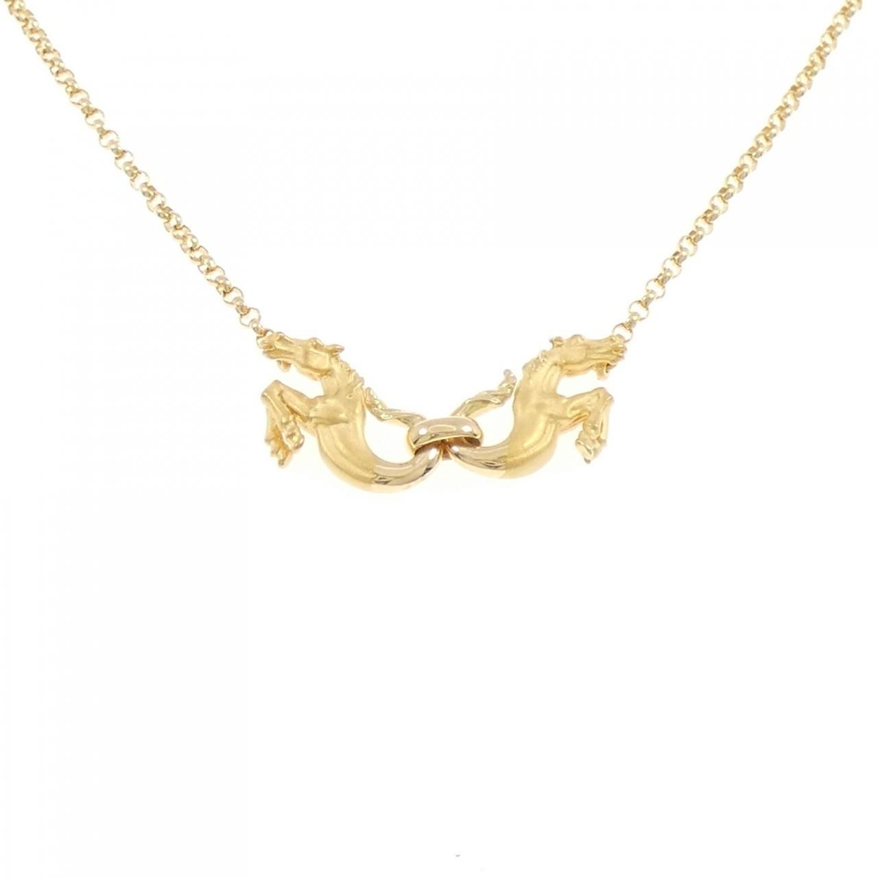 カレライカレラ 750YG ネックレス