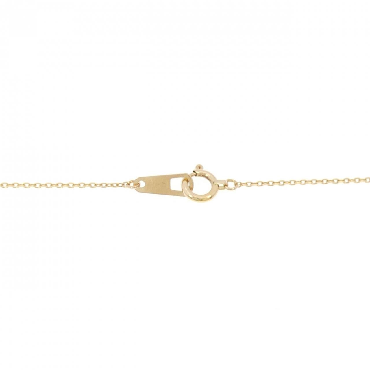  K 18 YG サファイヤ ネックレス 0.18 CT ネックレス アクセサリー