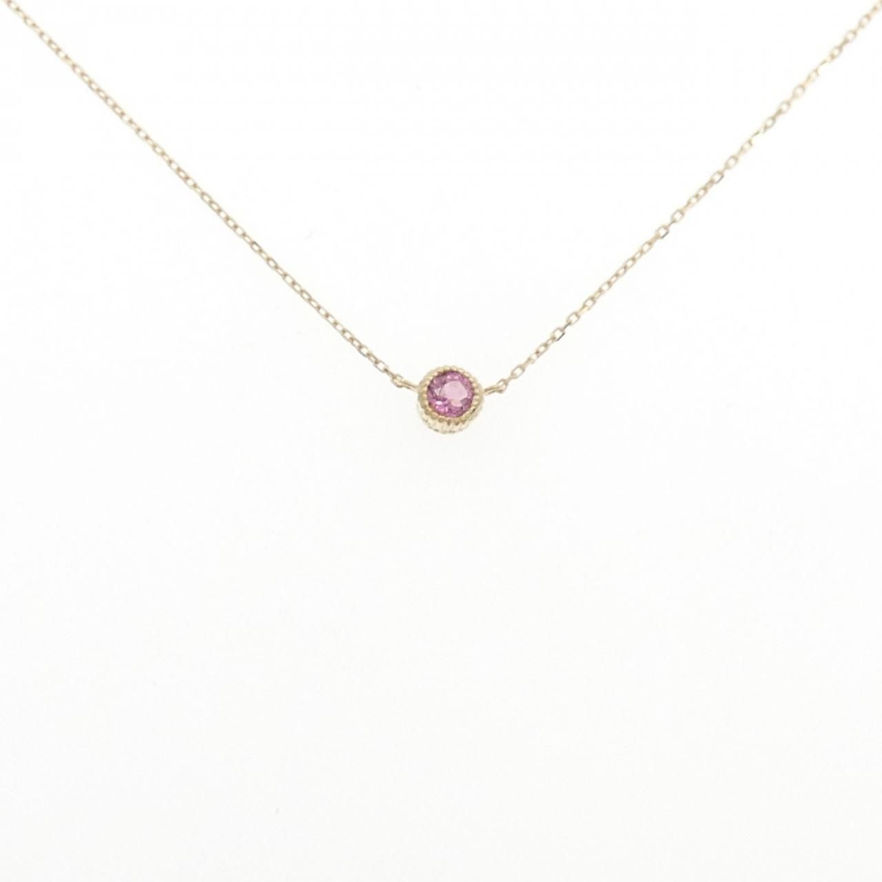 K10YG トルマリン ネックレス