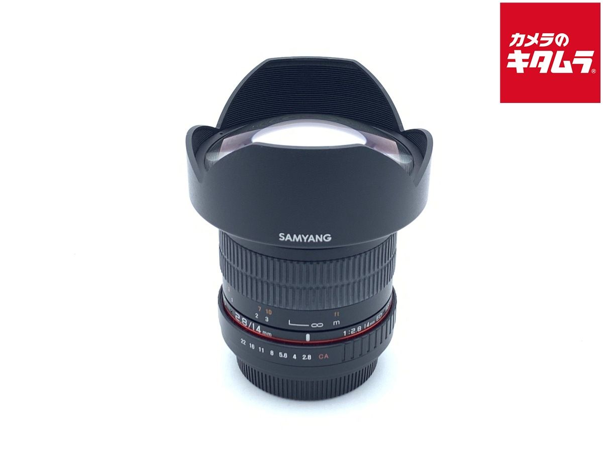 並品 サムヤン 14mm F2.8 ED AS IF UMC キヤノンEF