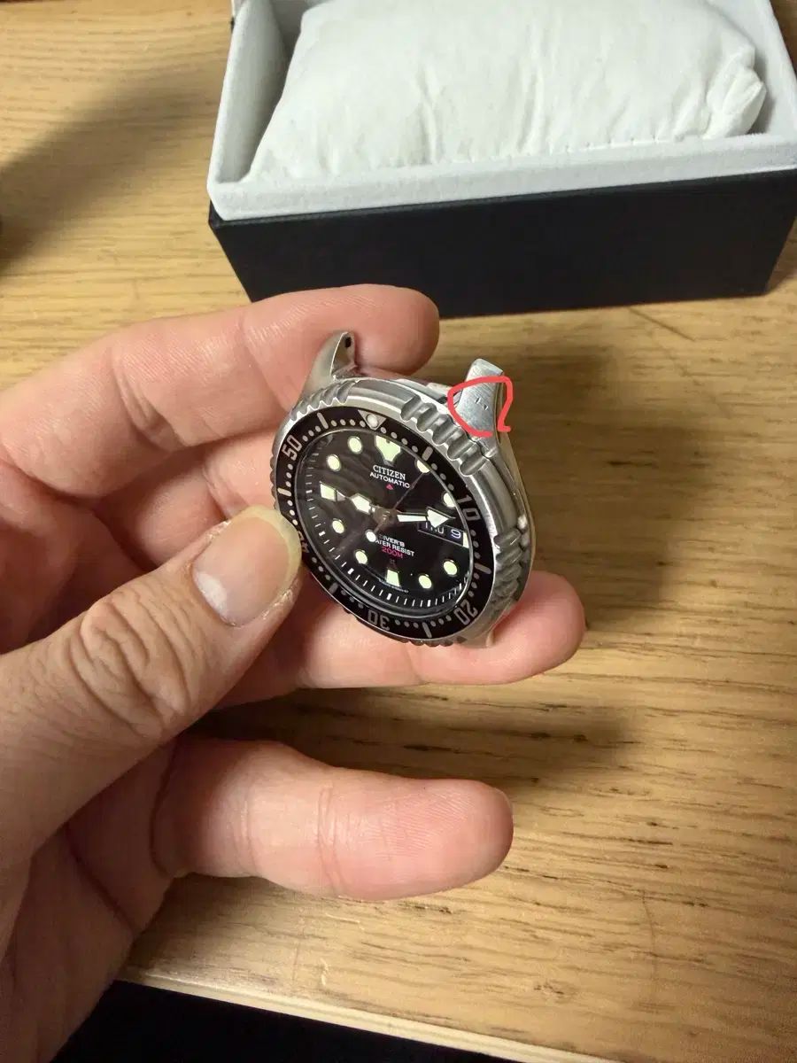  CITIZEN シチズン 복어 ny 0040 09 E 自動巻き時計 腕時計(アナログ)