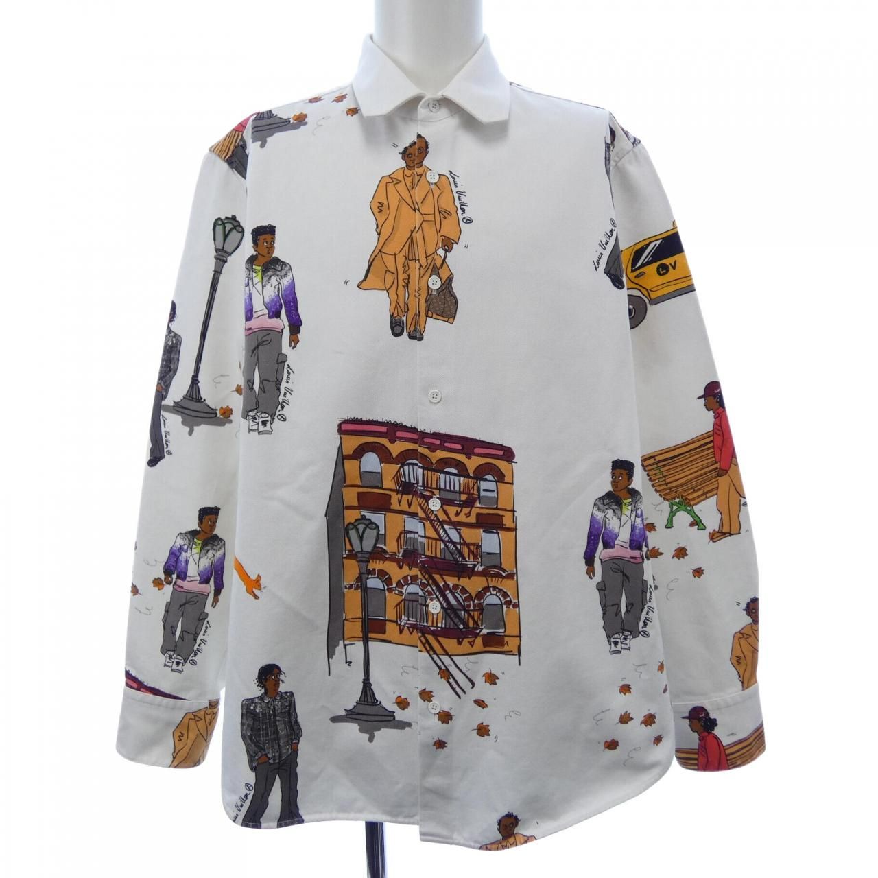 ルイヴィトン LOUIS VUITTON ニューウォーカーズプリント シャツ