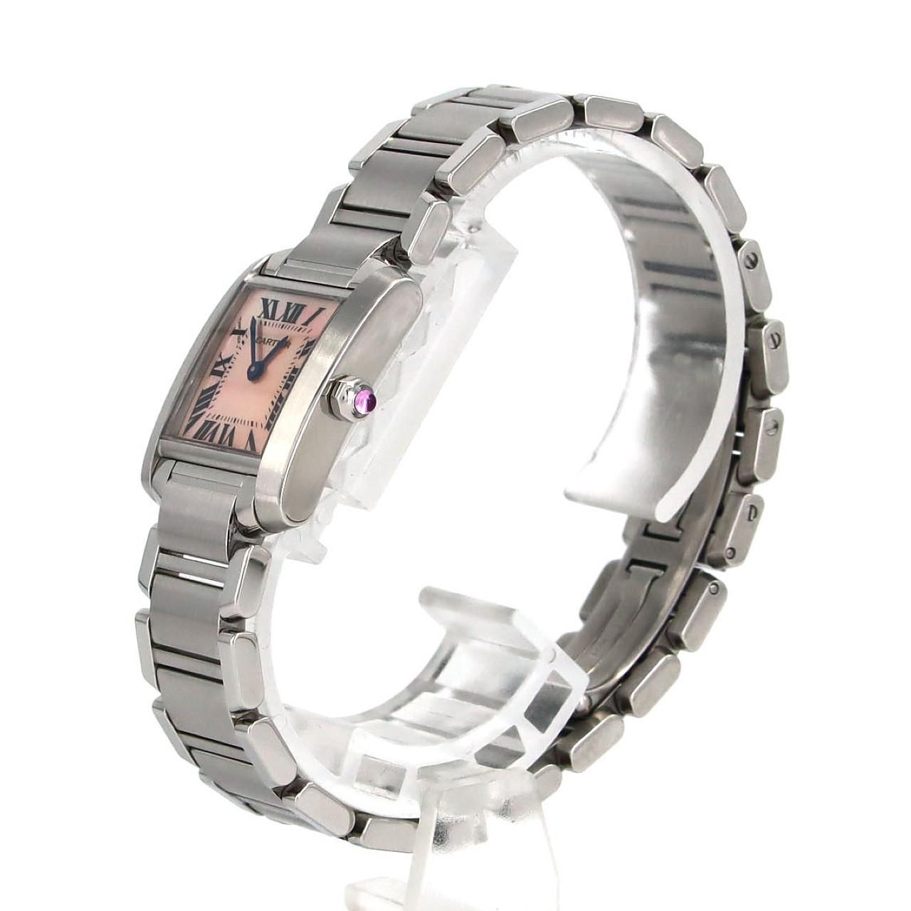 カルティエ タンクフランセーズSM SS クォーツ