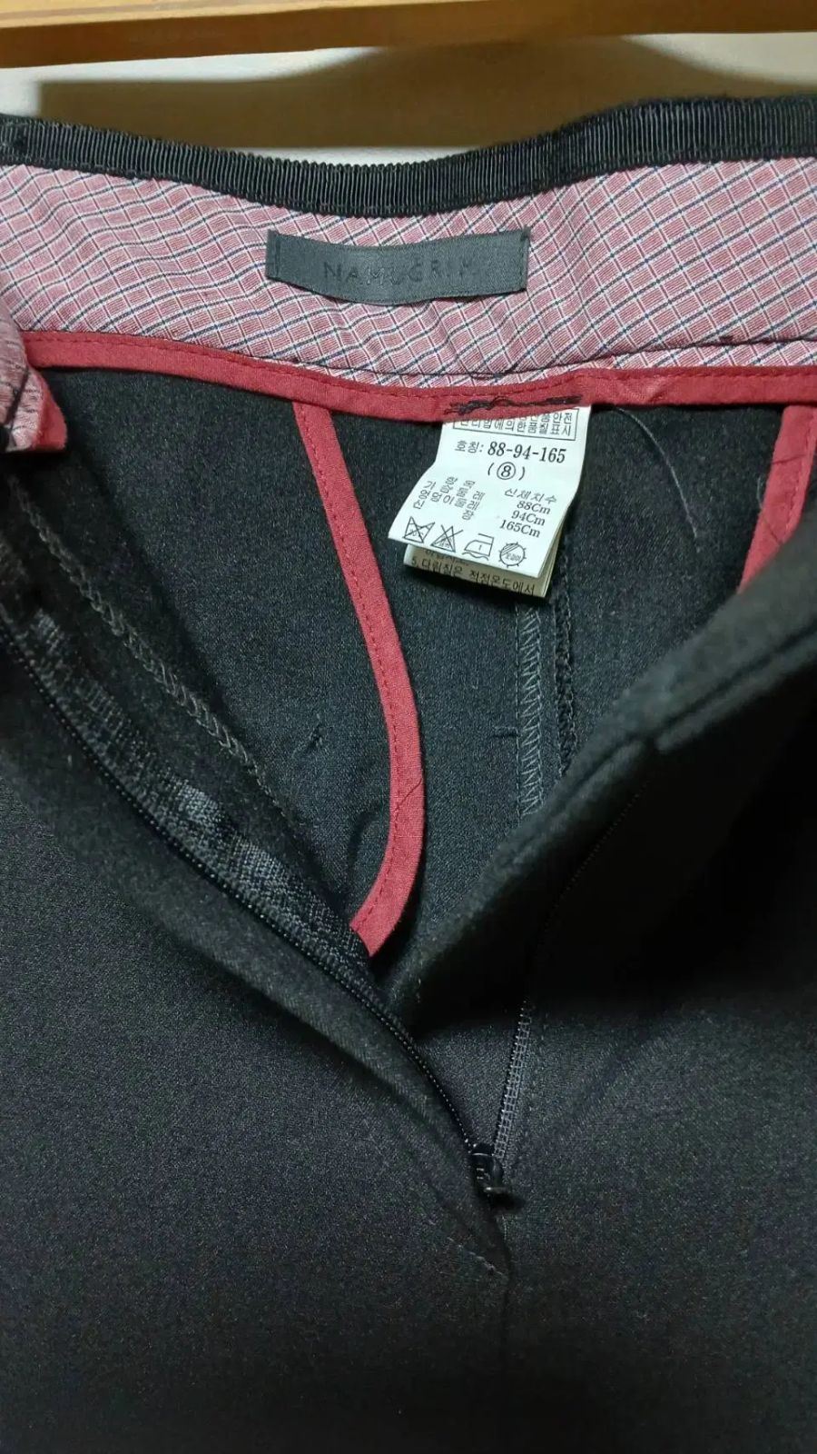  더나무그림 レディース スーツ スラックス L ウエストお直し スラックス パンツ