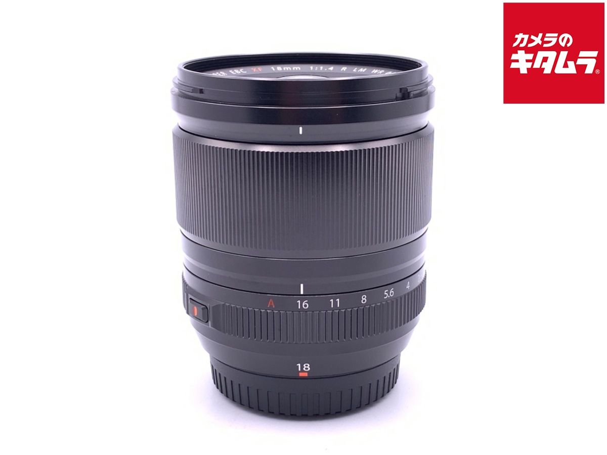 並品 フジフイルム XF18mm F1.4 R LM WR