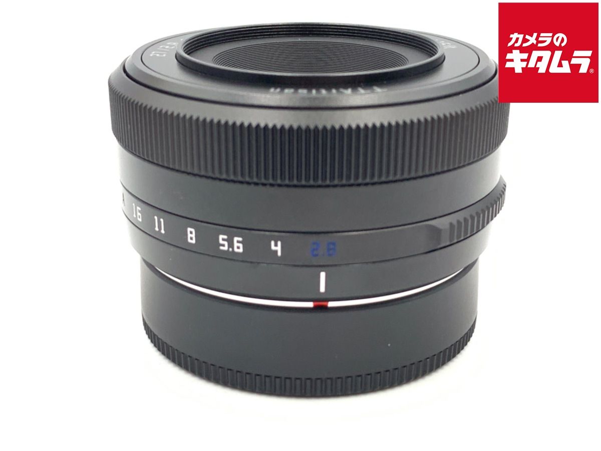 銘匠光学 TTArtisan AF 27mm f 2.8 フジフイルムX用 ブラック