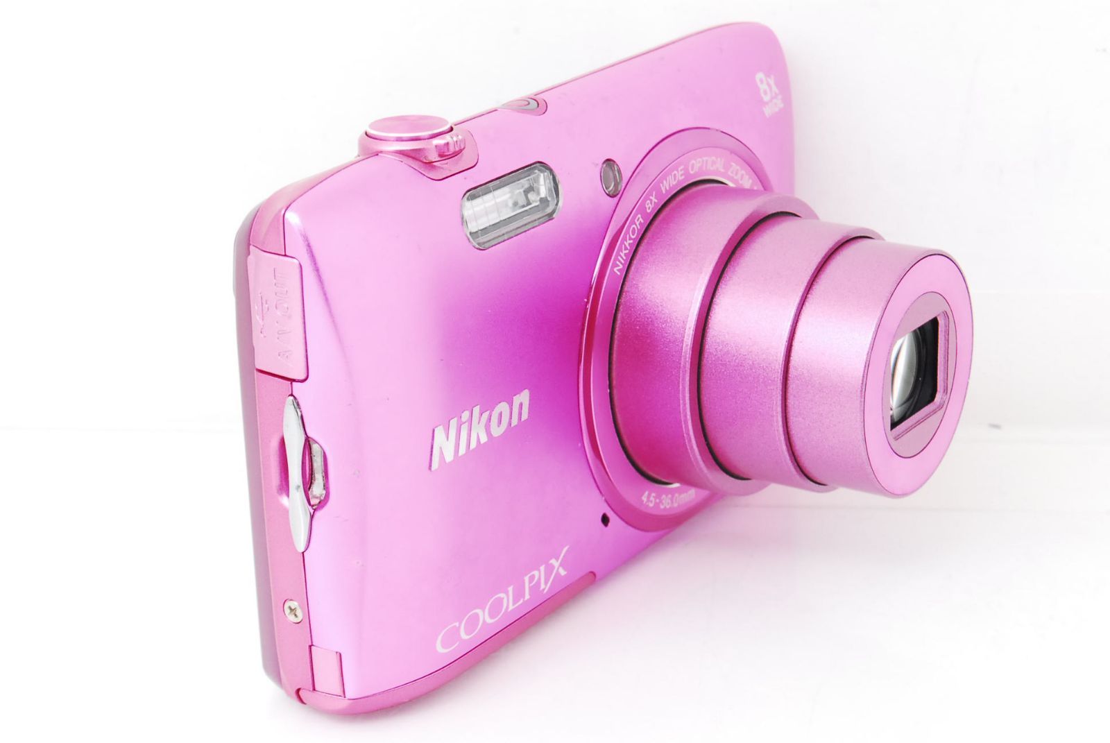 超美品 ニコン COOLPIX S3600 コンパクトデジタルカメラ ピンク 人気 ❤️華やかなピンク✨手軽さと高画質を両立♪⭐ニコン COOLPIX