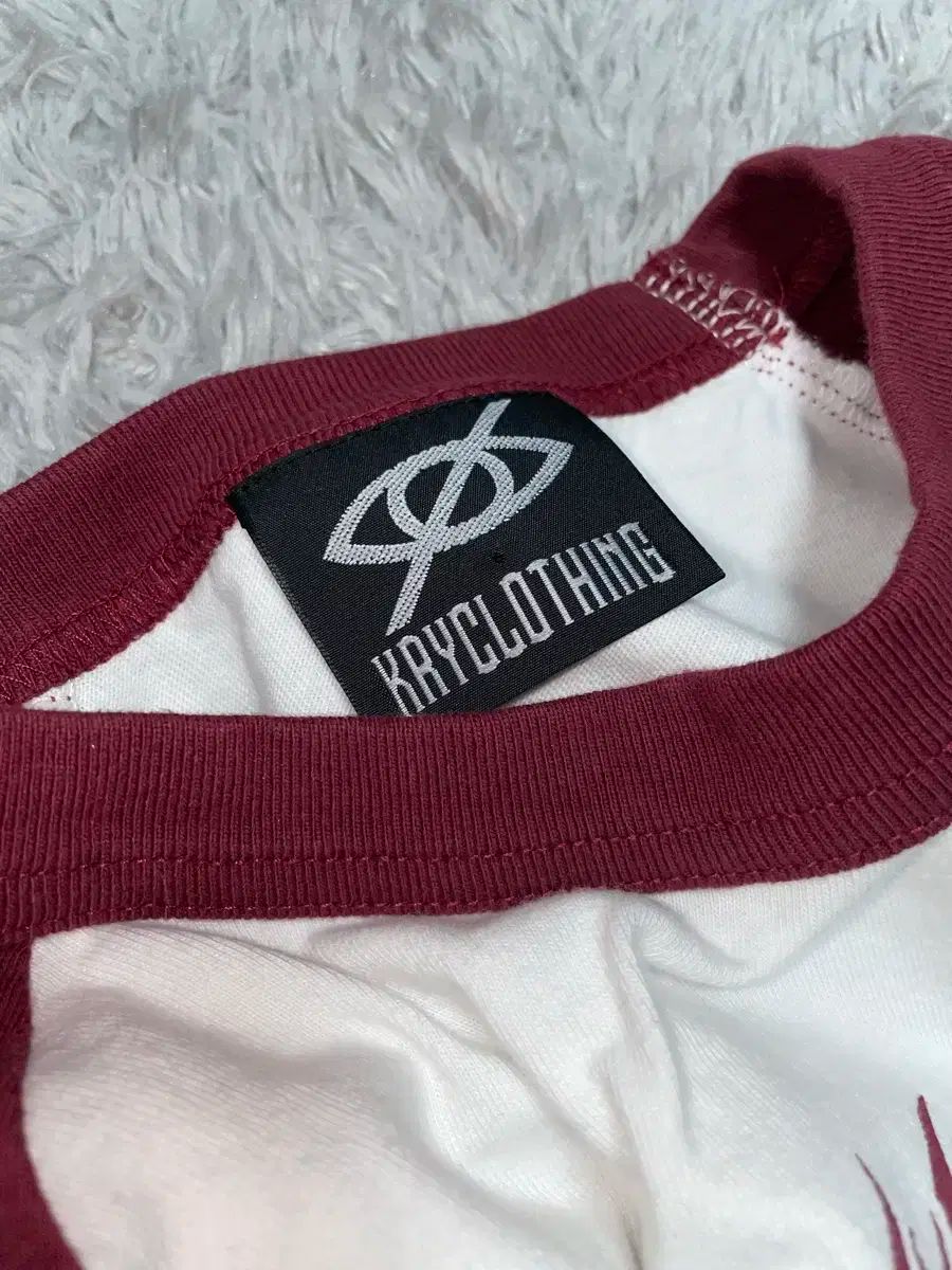 KRY clothing サブカルチャー ディープレッド バーガンディ パンク ロングスリーブ