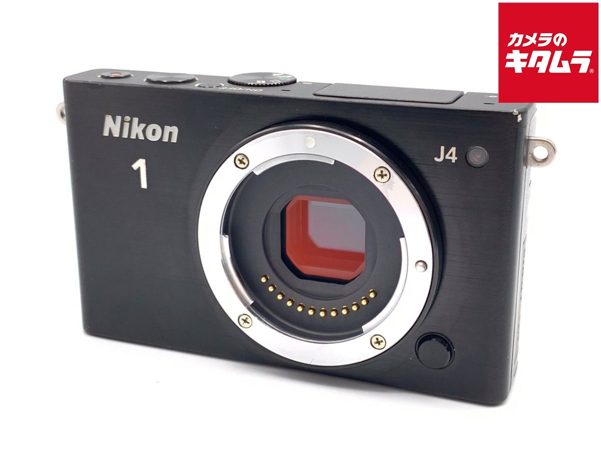 並品 ニコン Nikon1 J4 ボディ ブラック