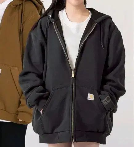 Carhartt カーハート サーマル フードジップアップ レインディフェンダー ブラック サイズ s