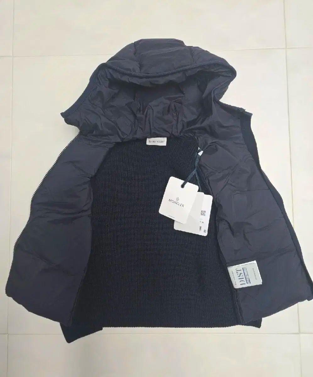 MONCLER モンクレール キッズ 10 Y ニットダウン ジップアップ