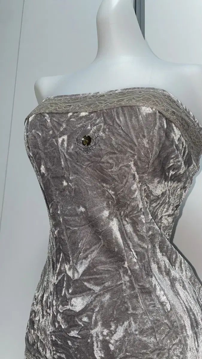 オーズオン Ozzon 姉ギャル インナーキャップ ツアーベルベット チャコール オリエンタル チューブトップ