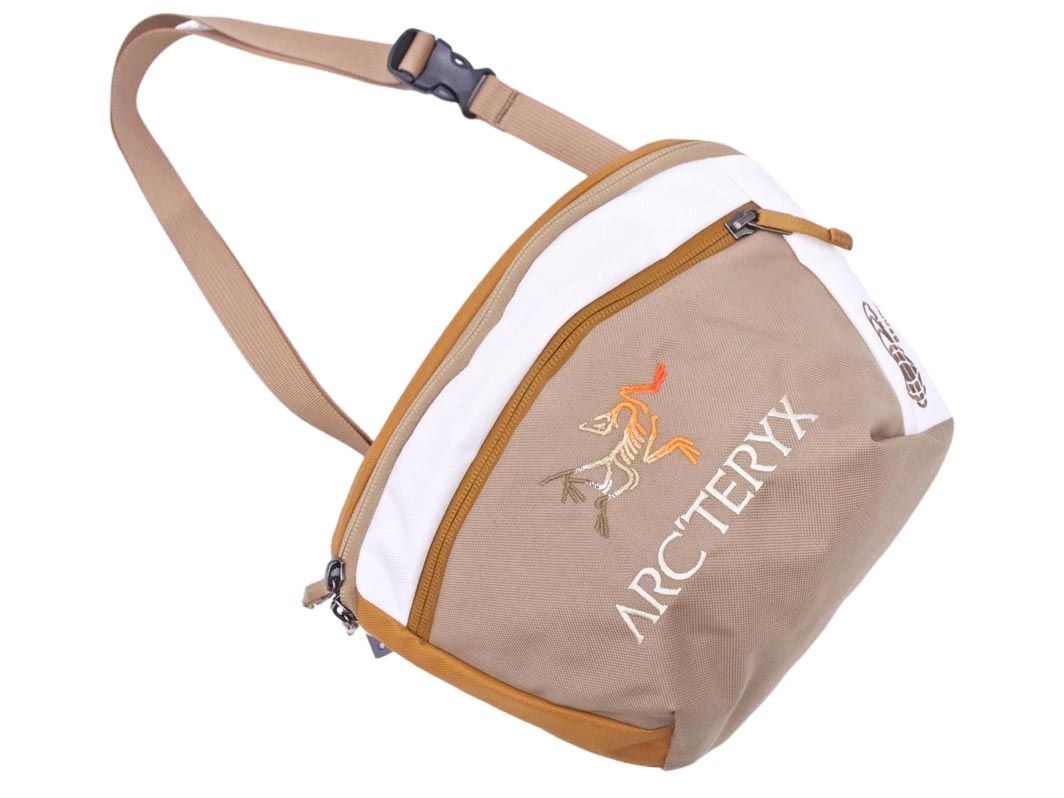 50-70％OFF期間限定クーポン。 ARC TERYX アークテリクス BEAMS別注 マンティス2 ウエストポーチ バッグ ベージュ メンズ 【挑戦中】