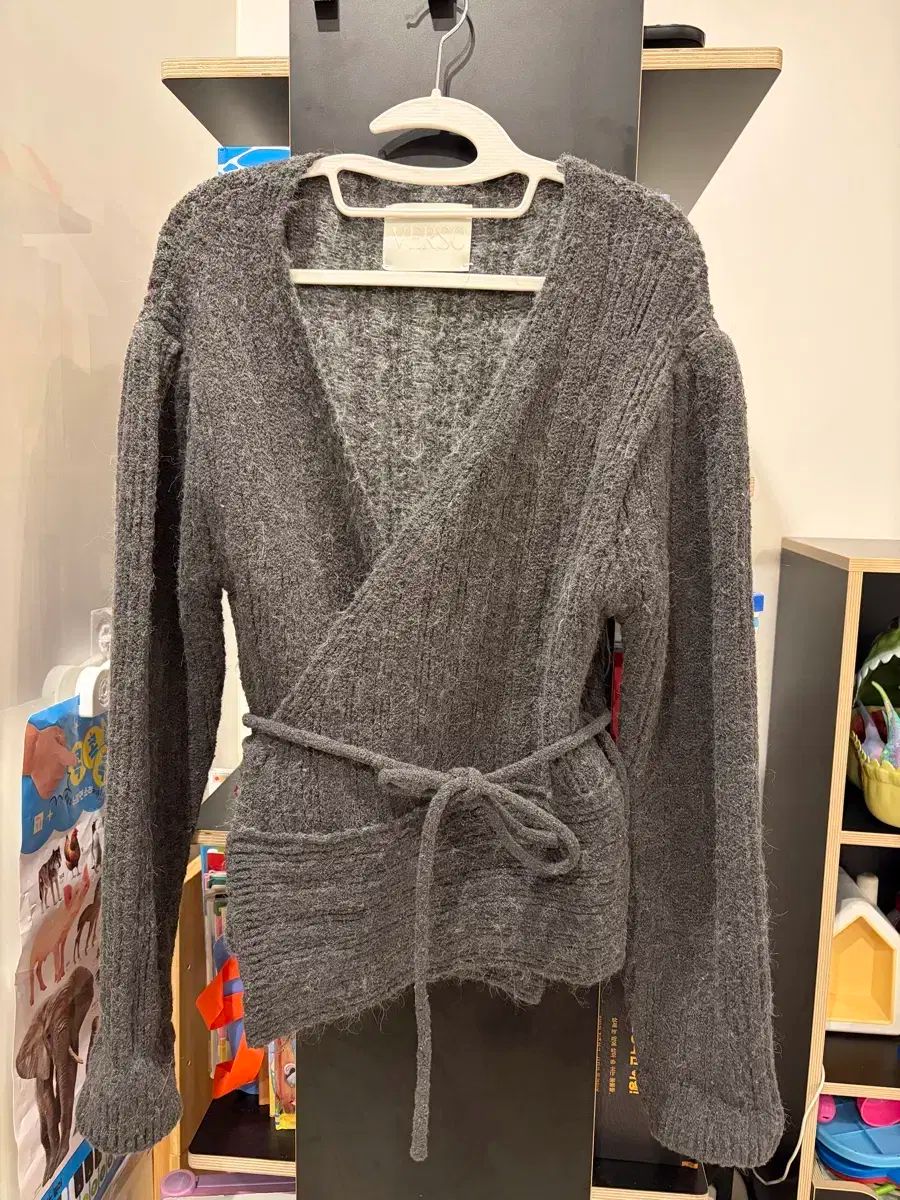 カーディガン クールグレー