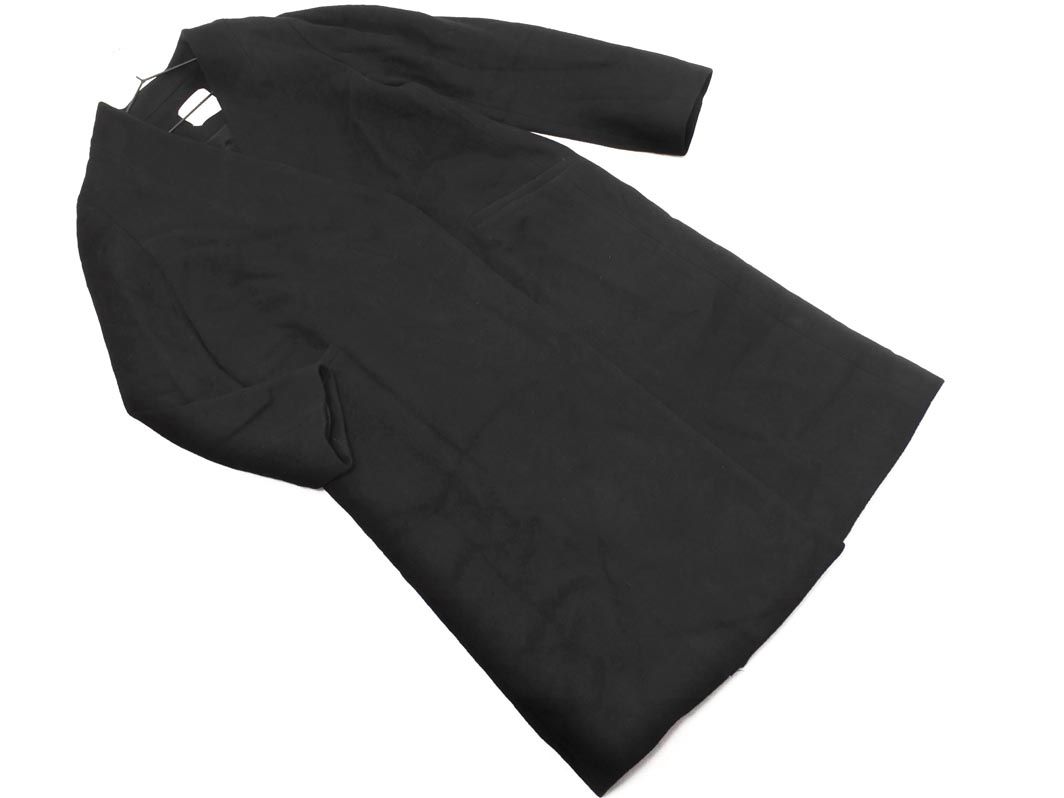 UNITED TOKYO ユナイテッドトウキョウ ウール100% ノーカラー コート