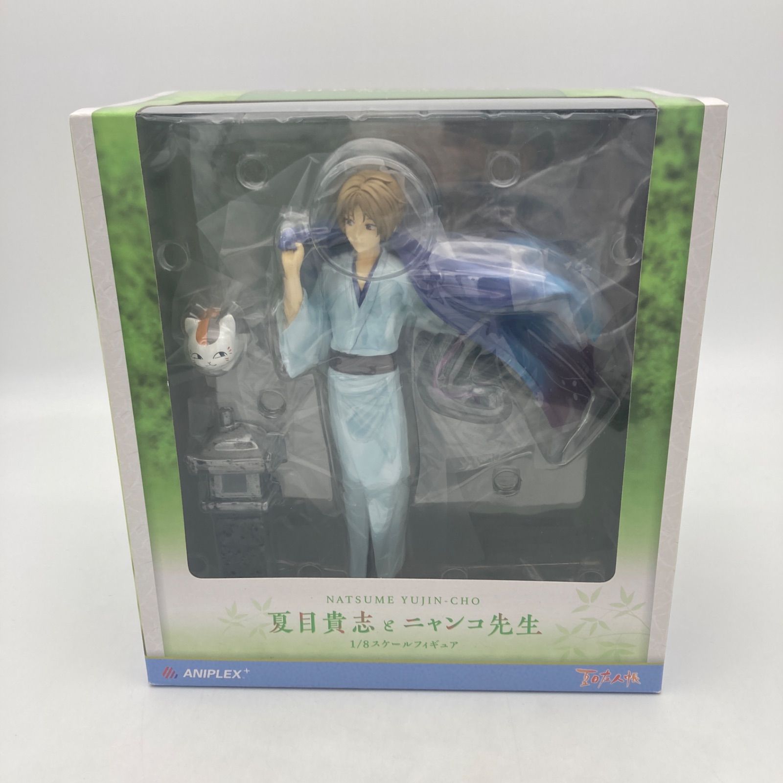 未開封品】夏目友人帳 1/8スケールフィギュア 夏目貴志とニャンコ先生