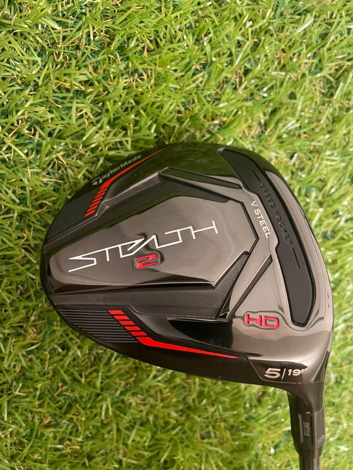 TaylorMade STEALTH2 HD フェアウェイウッド 5w 19 ° R メンズ 右利き 純正カーボン テーラーメイド ステルス2HD 5番