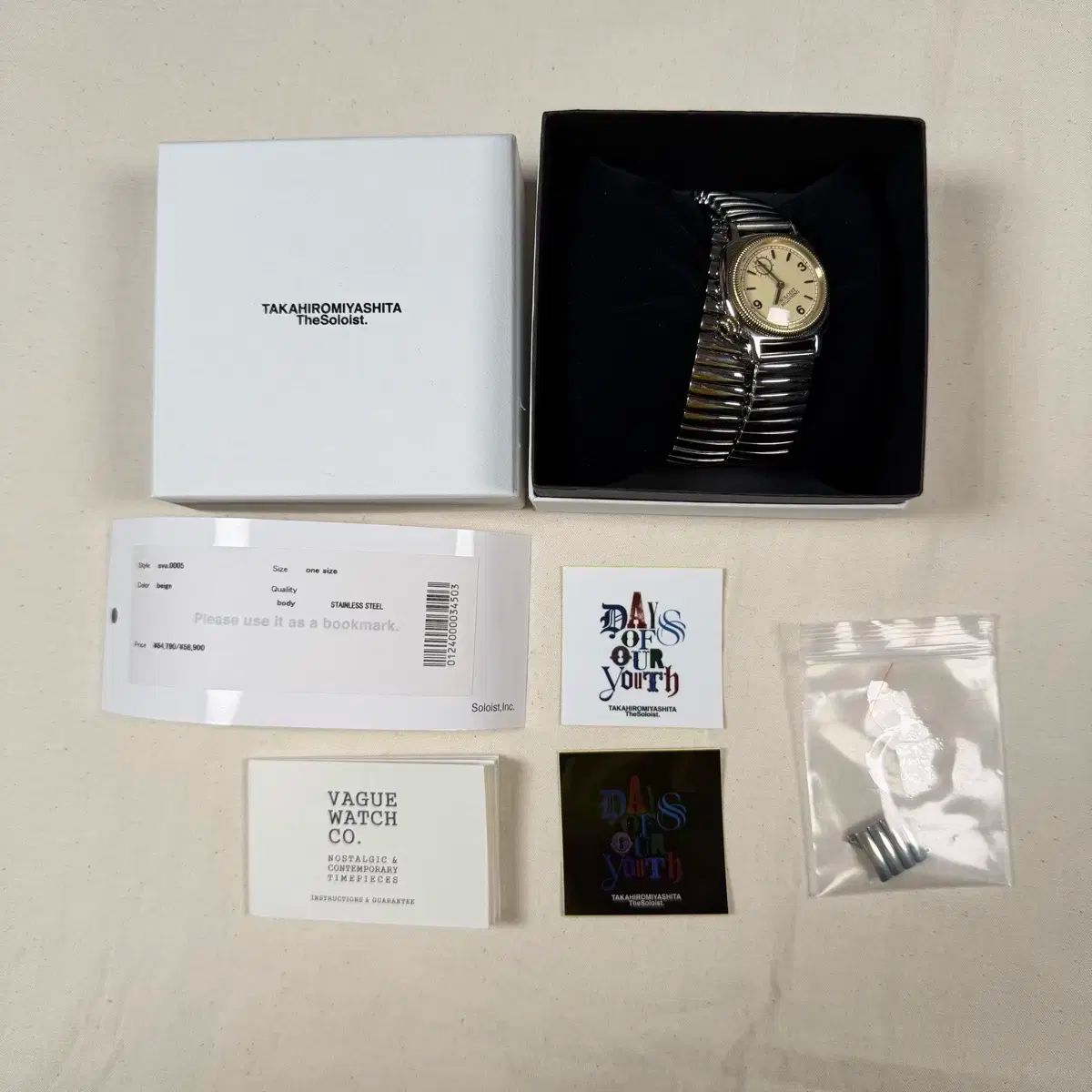 SOLOIST バグウォッチ TAKAHIROMIYASHITA リスト 時計