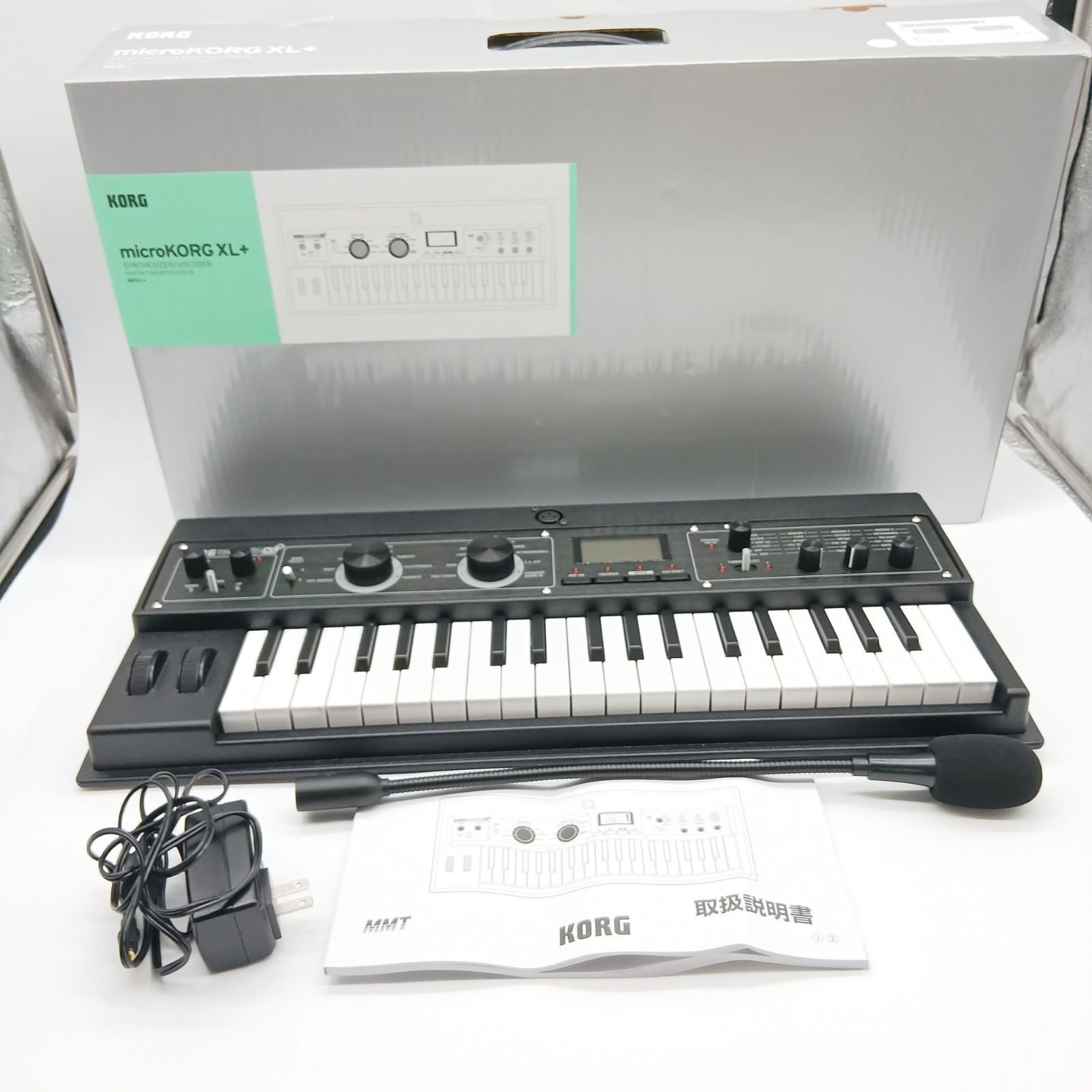 KORG microKORG XL+ 37鍵 シンセサイザー KORG アナログ