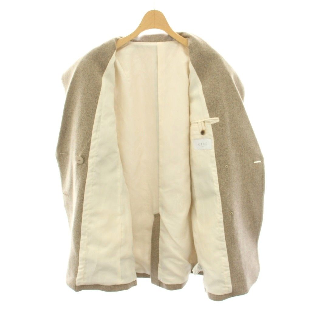 ETRE TOKYO ピークドラペルウールジャケット セットアップ エトレ