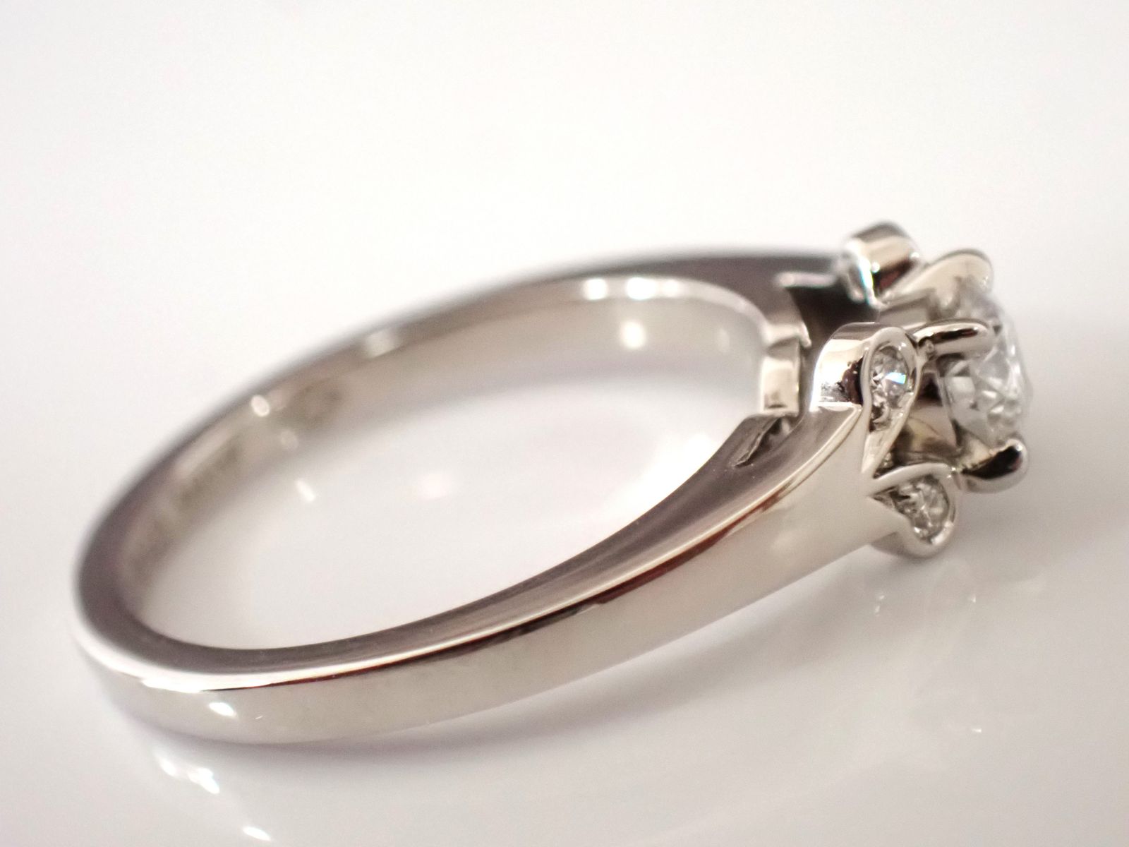 定価50万円超 美品 CARTIER カルティエ バレリーナ ダイヤリング Pt950