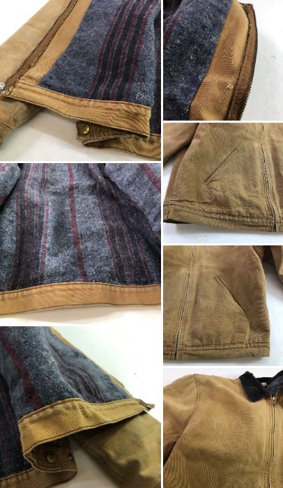 04w5189∞ Dickies ディッキーズ デトロイトジャケット ブラウン XL メキシコ製 90’s 八王子店 ODELLYA_COM