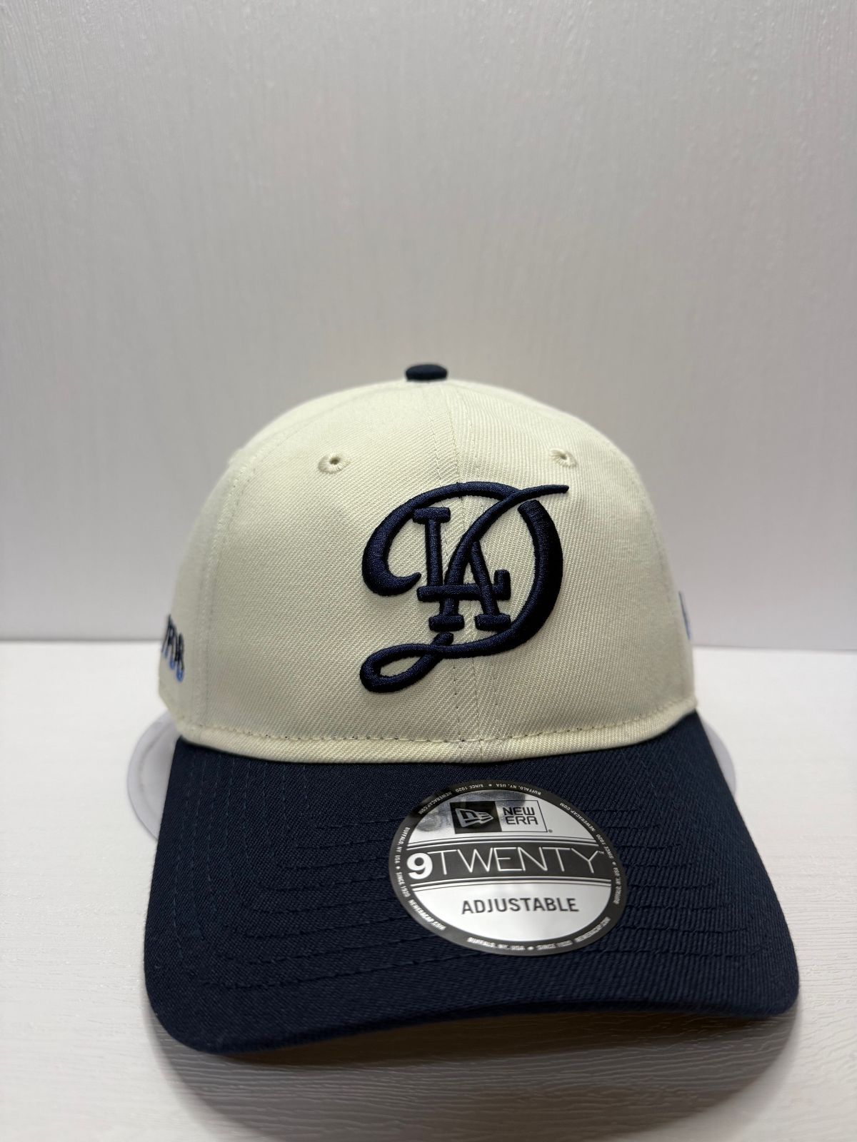 Newera ロサンゼルスドジャース シティコネクト 9twenty ストラップバックキャップ ツートン