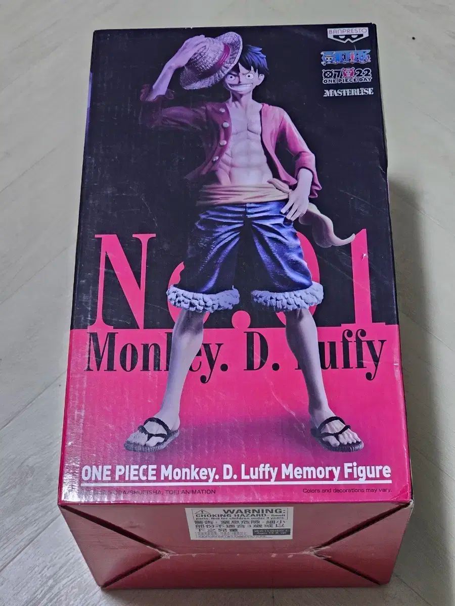 BANPRESTO バンプレスト ONE PIECE ワンピース ルフィ メモリー フィギュア