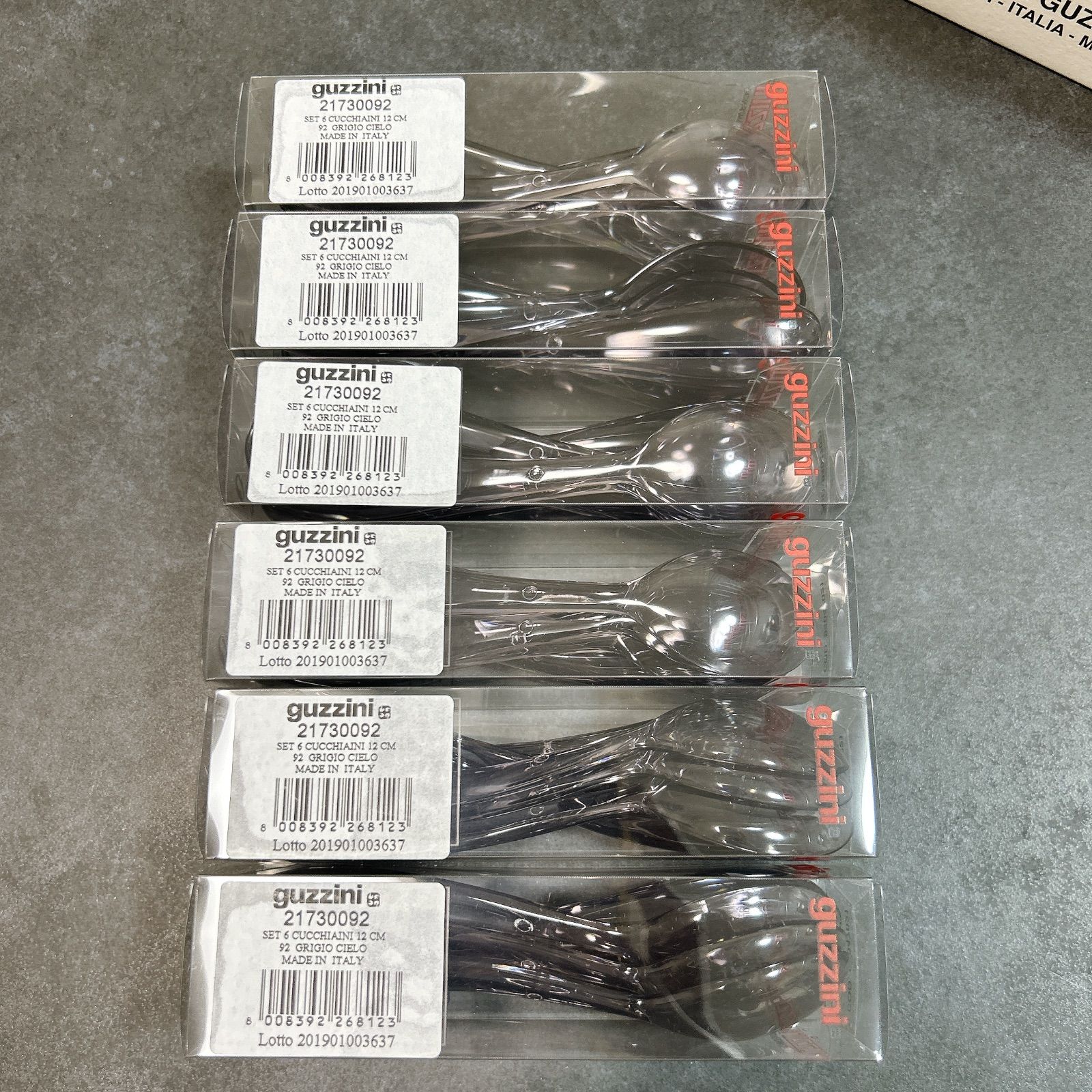 guzzini グッチーニ スプーン 6本入り×6 合計36本 - メルカリ