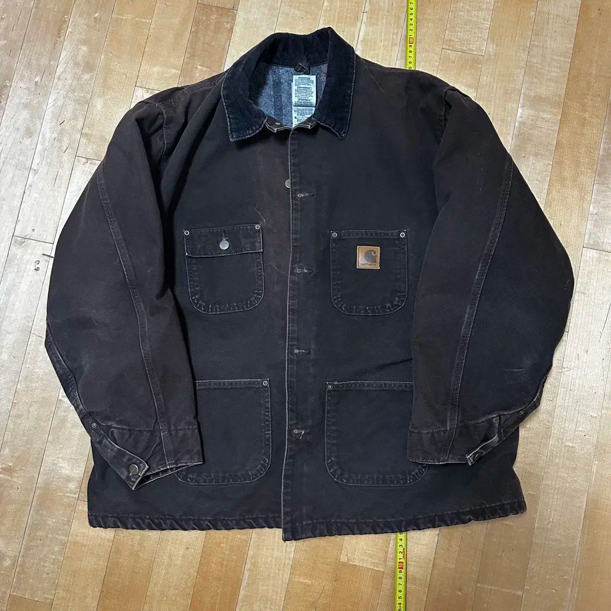 【超フェード】USA製 カーハート ミシガンチョアコート C02 CHT S カーハート C02 チョアコート ミシガンジャケット 2XL - メルカリ